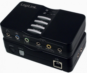 Karta dźwiękowa LOGILINK USB Sound Box 7.1 8-Channel UA0099