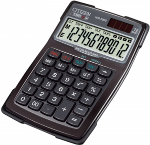 Kalkulator CITIZEN WR-3000