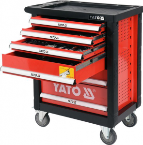 Wózek narzędziowy Yato 6 szuflad z wyposażeniem (YT-55307)