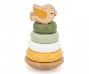 Viga 44298 PolarB Drewniana wieża do układania – Ptaszek