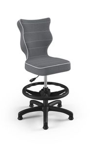 Krzesło dziecięce Entelo - Petit Czarny Velvet 03 rozmiar 4 WK+P