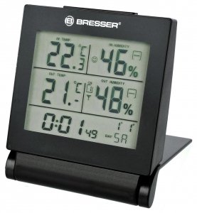 Stacja meteorologiczna Bresser MyTime Travel  z budzikiem