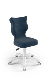 Krzesło dziecięce Entelo - Petit Biały Velvet 35 rozmiar 3