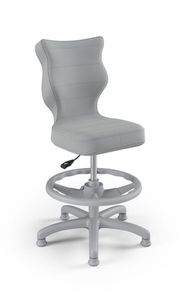 Krzesło dziecięce Entelo - Petit Szary Velvet 05 rozmiar 3 WK+P