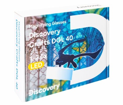Okulary powiększające Levenhuk Discovery Crafts DGL 30