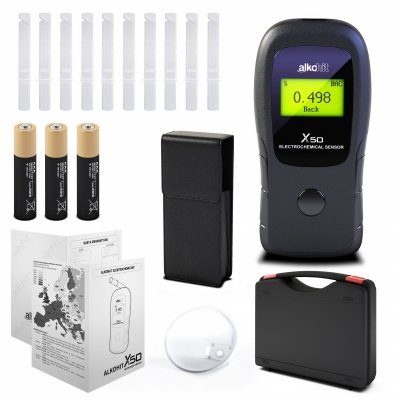 Alkomat Alkohit X50 w skrzyneczce plastikowej