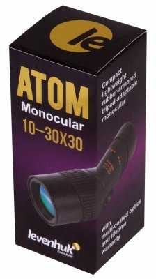 Monokular Levenhuk Atom 10–30x30