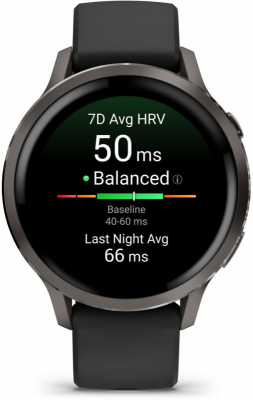 Venu 4 41 mm Czarny GARMIN Android Czarny