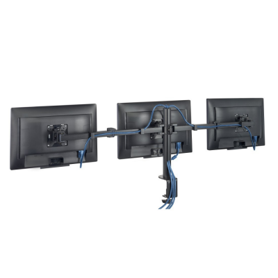 Uchwyt biurkowy Hama na 3 monitory 118495 (13 - 27&quot;)