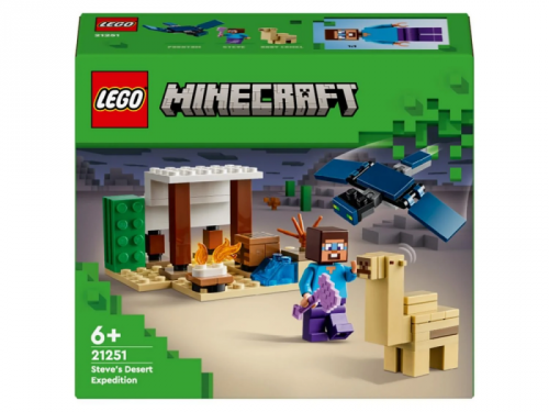 LEGO 21251 MINECRAFT - Pustynna wyprawa Steve’a