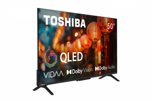 Telewizor TOSHIBA QLED 50″ 4K Ultra HD VIDAA (50QV2463DG)