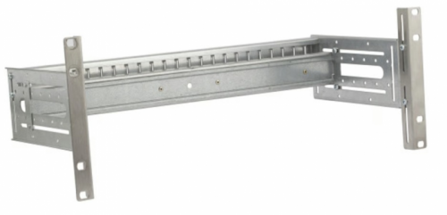 Szyna montażowa DIN 35mm do szaf Rack 19&quot;, 4U, z regulacją głębokości