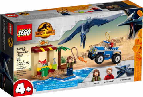 LEGO Jurassic World Pościg za pteranodonem 76943