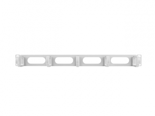 LANBERG AK-1205-S Lanberg organizer kabli 1U z typ B do szaf 19 szary