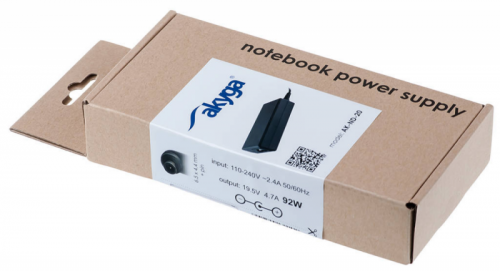 AK-ND-20 Zasilacz sieciowy AKYGA 92W  19.5V