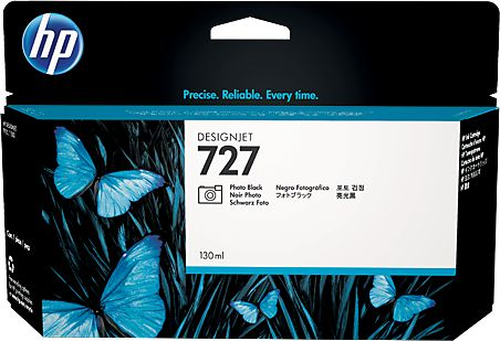Tusz HP 727 photo black (B3P23A)