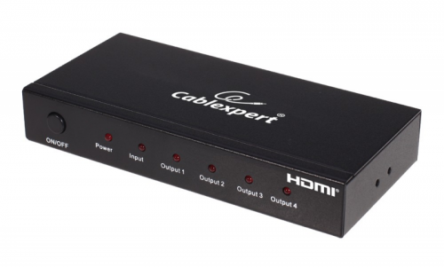 Przełącznik/Rozdzielacz Video GEMBIRD HDMI splitter 4 ports DSP-4PH4-001