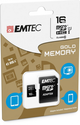 Karta pamięci EMTEC 16 GB Adapter