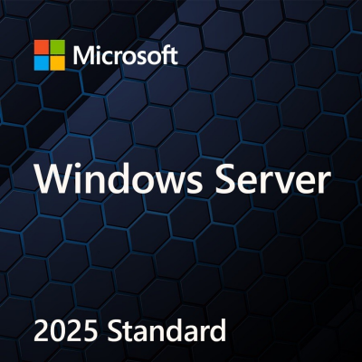 MS OEM Windows Server Standard 2025 1pk DSP OEI 16Cr NoMedia/NoKey POSOnly AddLic (PL)