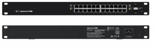 Switch L2/L3 24x1GbE 2xSFP PoE 250W ES-24-250W