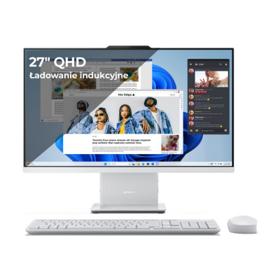 Komputer All-in-One LENOVO IdeaCentre AIO 27IRH9 (27&quot;/I5-13420H/integ/16GB/SSD512GB/W11/Biały)