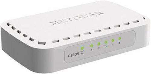 Przełącznik NETGEAR GS605 GS605-400PES (5x 10/100/1000 )