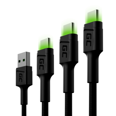 Kabel USB GREEN CELL USB typ C