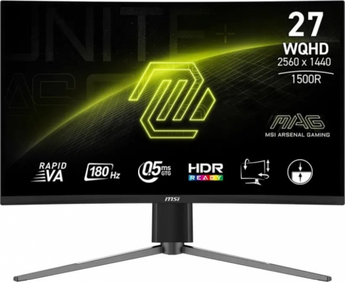 Monitor MSI MAG 27CQ6PF (27&quot; /Rapid VA /180Hz /2560 x 1440 /Czarny)