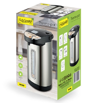 Czajnik MAESTRO MR-080 (4.5L /750W /Srebrno-czarny )