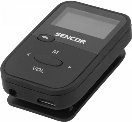 Odtwarzacz MP3 SENCOR SFP 4408BK (8 GB /Czarny )