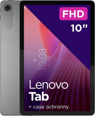 Tablet LENOVO TAB 10.1 4/64 GB 4G Grafitowy (10.1"/MediaTek Helio G85/64GB/Android 14/Wi-Fi/Grafitowy)