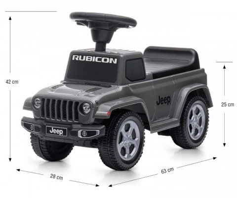 Pojazd Jeep Rubicon Gladiator Grey