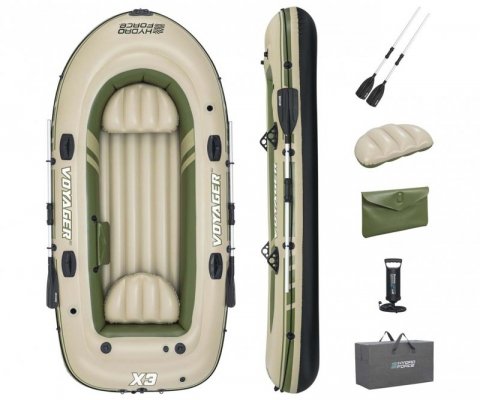 Bestway 65164 Dmuchany ponton Voyager X3 2.94m x 1.37m
