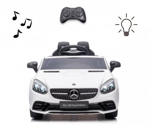 Milly Mally Pojazd na akumulator Mercedes-Benz SLC White