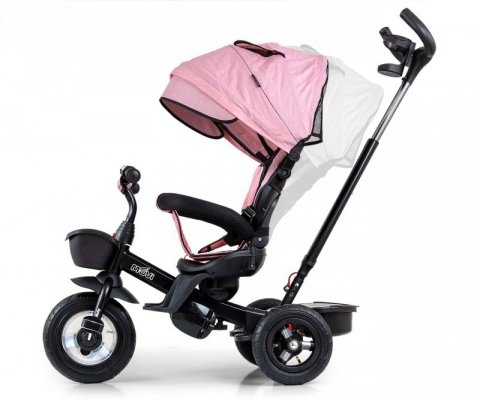 Milly Mally Rowerek Trójkołowy Movi Black-Pink
