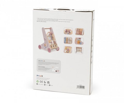 Viga 44259 PolarB Edukacyjny chodzik dla dzieci - pink