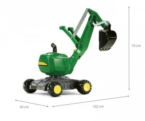 Rolly Toys 421022 Koparka Rolly-Digger John Deere