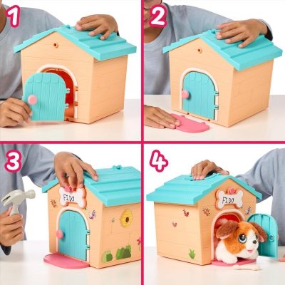 LITTLE LIVE PETS  INTERAKTYWNY SZCZENIAK Z BUDĄ /1- 26616