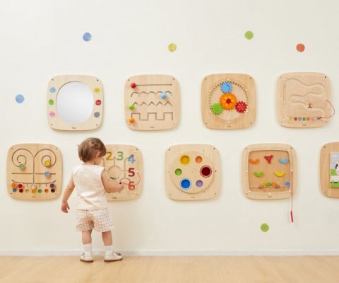 Viga 44807FSC Tablica manipulacyjna z kulkami