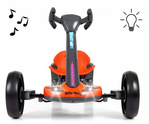 Milly Mally Pojazd na akumulator Gokart Bolt Red