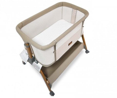Milly Mally Łóżeczko Dostawne Nino Beige