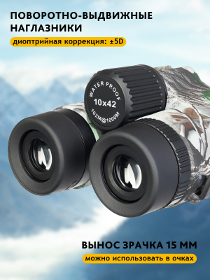 Lornetka Levenhuk Camo 10x42 z celownikiem
