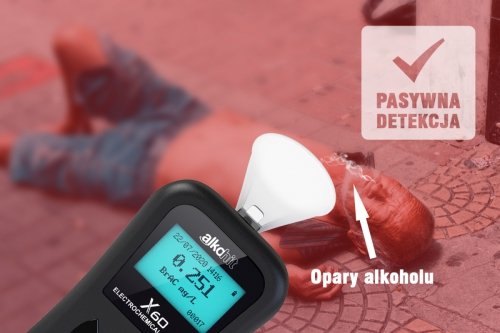 Alkomat Alkohit X60 w skrzyneczce plastikowej