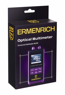 Uniwersalny miernik mocy optycznej Ermenrich NetGeeks NU25