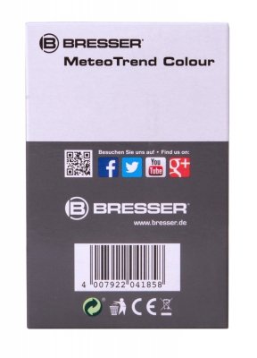 Stacja pogodowa Bresser MeteoTrend Colour RC, czarna