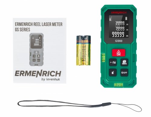 Miernik laserowy Ermenrich Reel PLUS GS60