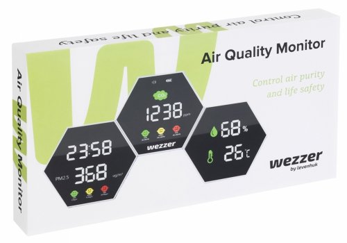 Miernik zanieczyszczenia powietrza Levenhuk Wezzer Air PRO DM50