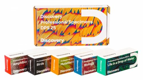 Zestaw mikropreparatów Levenhuk Discovery Prof DPS 5. „Biologia”