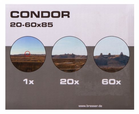 Luneta Bresser Condor 20-60x85