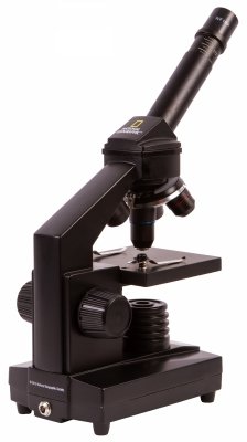 Mikroskop Bresser National Geographic o powiększeniu 40–1280 razy z uchwytem do smartfonu
